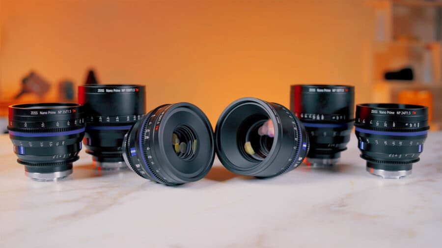 ZEISS nano prime lens set rental